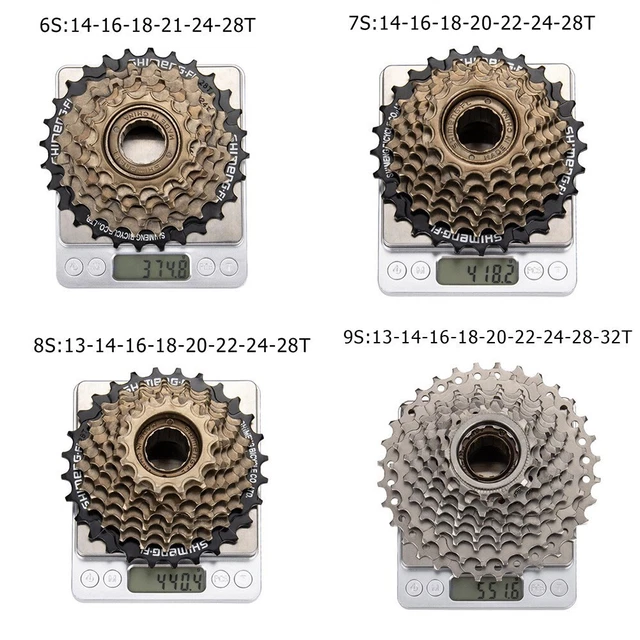 Rouette Libre Sunrace MFM-90 9 Vitesses - 13-32 Dents, Chrome, Neuve Sous Sachet