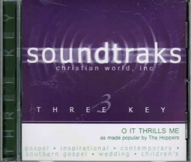 O It Thrills Me - The Hoppers - Christian Accompaniment Track CD