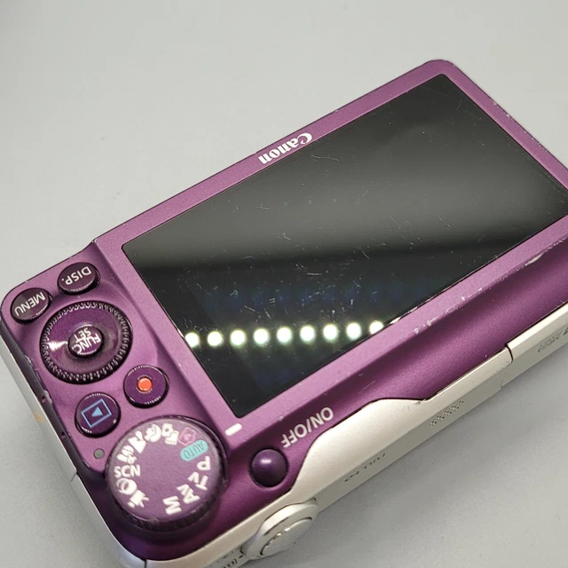Canon PowerShot SX220 HS 12,1 megapixel fotocamera digitale compatta viola testata 17