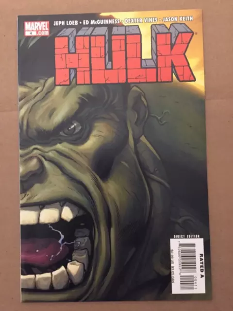 Hulk #4 Connecting cover Variant (Marvel 2008) NM comic Loeb McGuinness Red Hulk