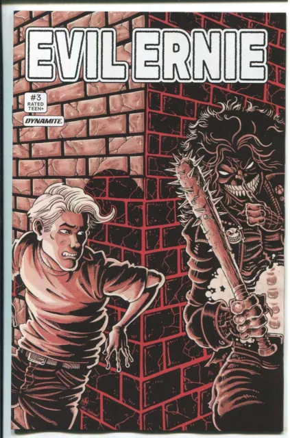 Evil Ernie Vol 3 #3 - Ken Haeser Foc Bonus Tmnt #3 Homage Art Variant Cover G