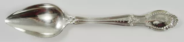 Tiffany & Co Sterling Fruit Orange Spoon 5 3/4" Richelieu Pattern Monogrammed