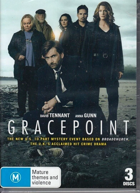 Dvd David Tennant Amazon Prime Series GRACEPOINT DVD SERIES Region