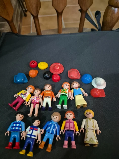PLAYMOBIL LOT DIFFERENTS chapeau Casque, Casquette..... Z EUR 10,99