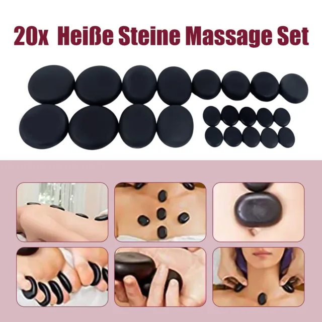 20x Hotstone Heater Hot Stone Erwärmer Elektrische Massage Master Wärmer Heizung
