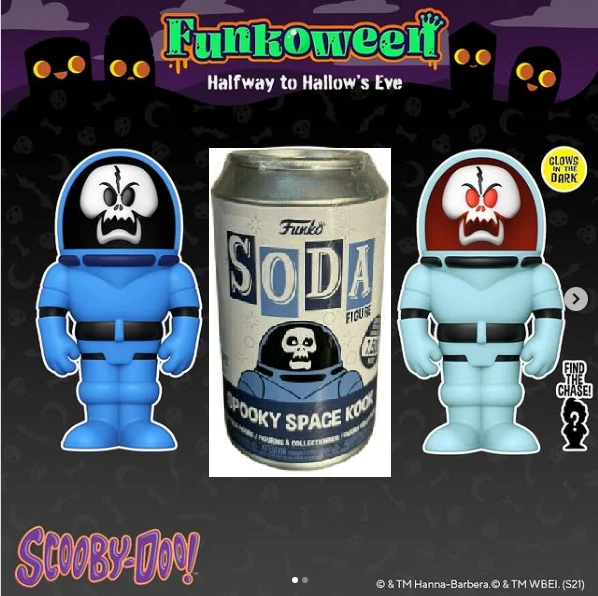 Funko Pop! Soda Scooby-Doo Spooky Space Kook Common LE 1/5000 Funko Pop! Soda Scooby-Doo Spooky Space Kook Common LE 1/5000