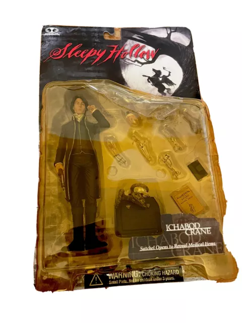 1999 Mcfarlane Toys Sleepy Hollow Ichabod Crane Action Figure- Johnny Depp