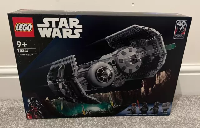 LEGO Star Wars 75347 TIE Bomber NEW/SEALED/ PERFECT BOX FREE SHIP
