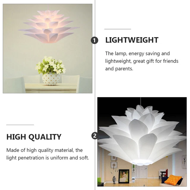 Chandelier Jigsaw Lampshade Pendant Light Ceiling Modern Home Decor 3