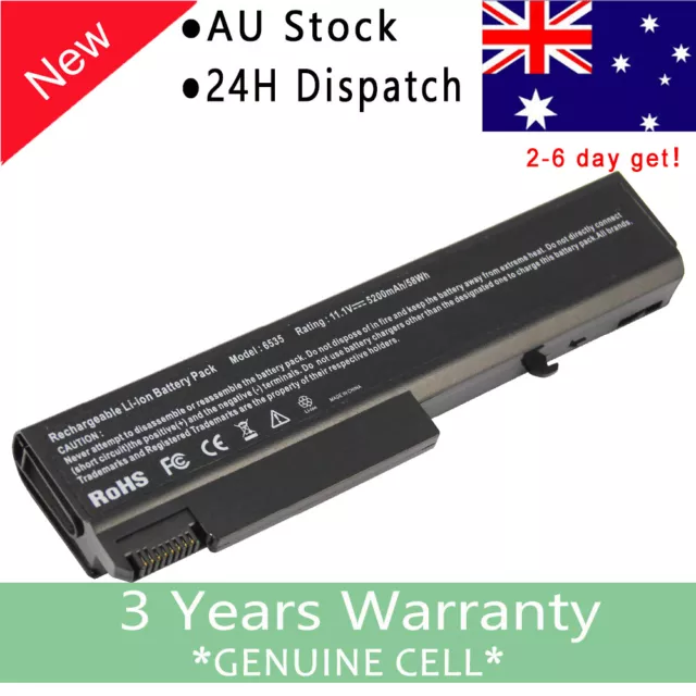 Battery for HP Compaq 6735b 6730b 6535b 6530b EliteBook 6930p KU531 482962-001 F