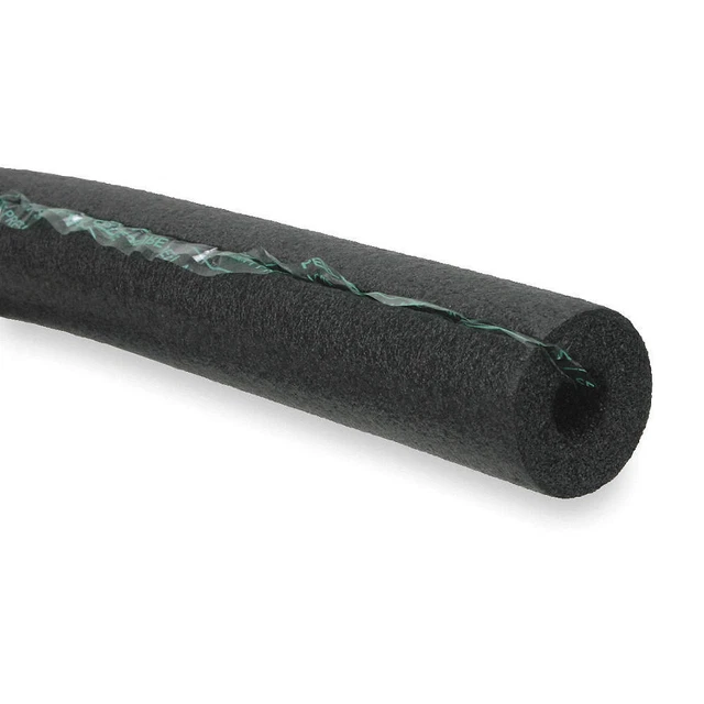 TUBOLIT DGS31838 Pipe Ins.,Poly,3-1/8 in. ID,6 ft.