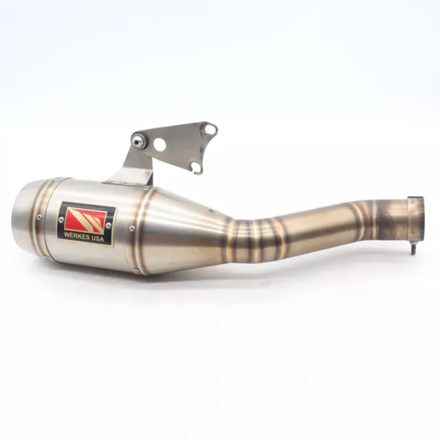 2006 2007 Kawasaki Ninja Zx10r Werkes Exhaust Pipe Rear Slip On #WK1000R-BC A94 2006 2007 Kawasaki Ninja Zx10r Werkes Exhaust Pipe Rear Slip On #WK1000R-BC A94