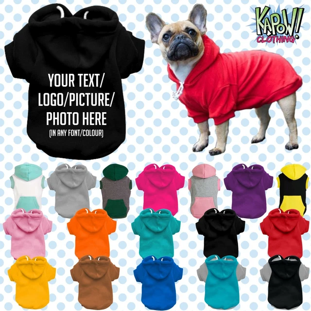 Custom dog hot sale clothing