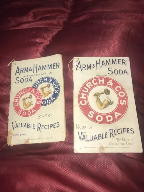 2 Arm & Hammer Soda Cook Booklets  X516