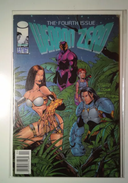 Weapon Zero #4 (1995) Top Cow 9.4 NM Comic Book