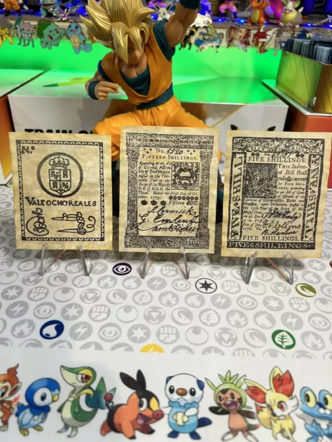 Lot Of 3 Vintage Notes