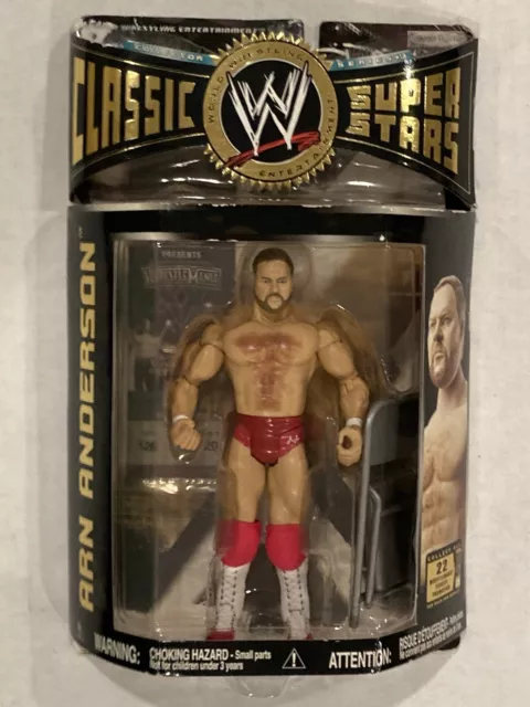 WWE Classic Superstars Arn Anderson Collector Series 12 JAKKS Action Figure WWF