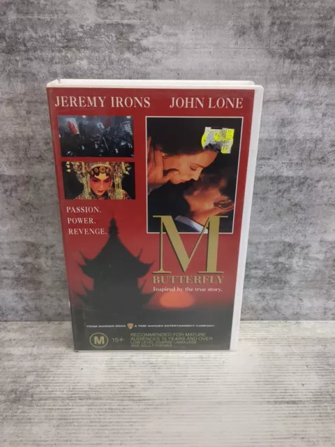 M BUTTERFLY VHS Movie Video Cassette Tape $19.90 - PicClick AU