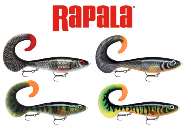 Rapala X-Rap Otus Hybrid Soft Tail Fishing Lure Swimbait Jerkbait Pike Perch