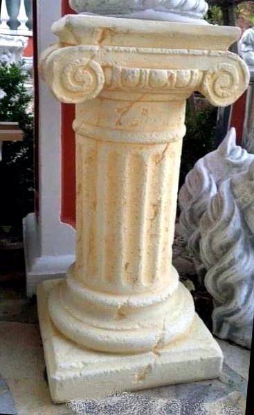 Säule "Antik" H.70 cm Sockel, Steinguss, Steinfiguren, Betonsäule, Gartenfigur