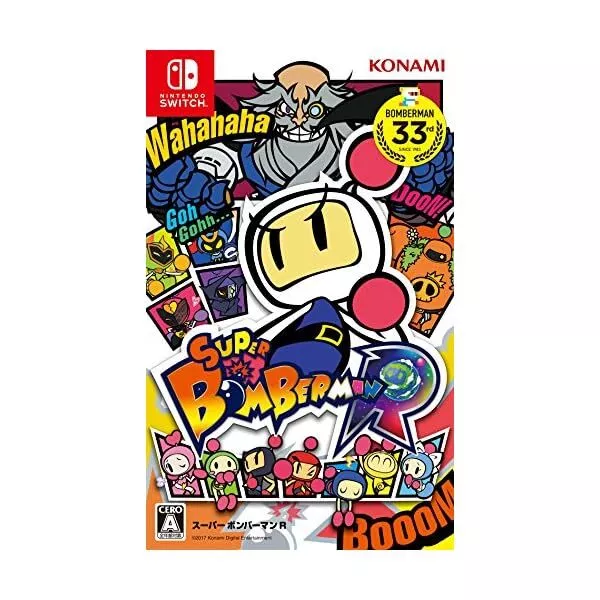 Unopened SW Super Bomberman R Smile Price Collection Nintendo Switch Konami