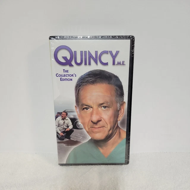 QUINCY M.E. VHS Rare Collector's Edition 1999 Sealed in Clamshell Case