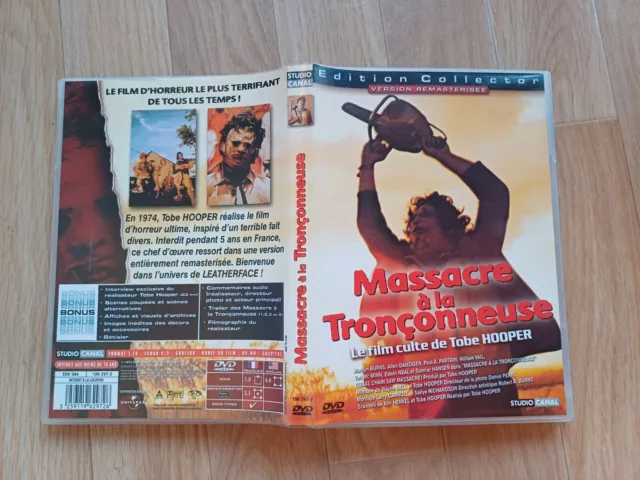 DVD Massacre à la tronçonneuse