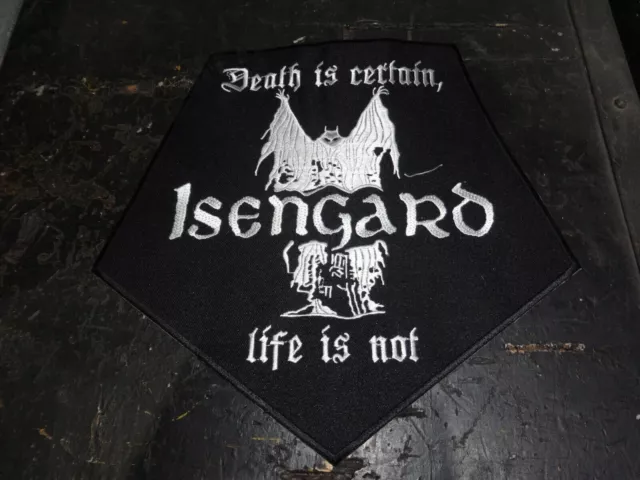 Isengard Shape Patch Backpatch Back Shape Darkthrone Celtic Frost