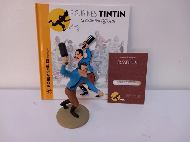Figurines Tintin La Collection Officielle - 47 - Bobby Smiles