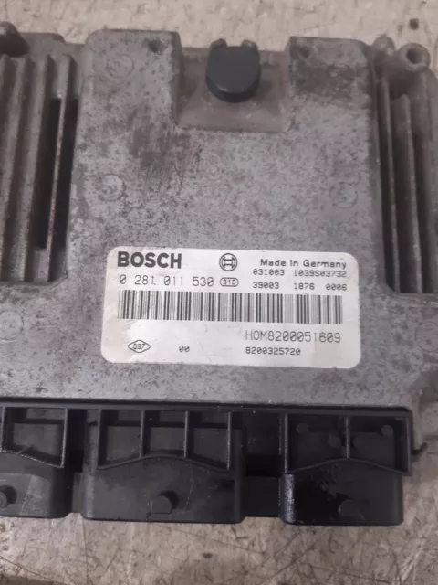 2006 Renault Traffic 1.9 DCI DIESEL ECU-SCHLOSS SET 8200051609 2