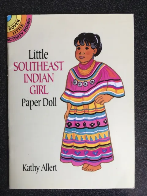 Unused - Little Southeast Indian Girl Paper Doll Dover Little Activity Books