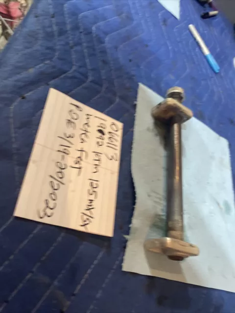 1992 KTM 125 SX 125 mx rear axle shaft bolt nut with spacers 066