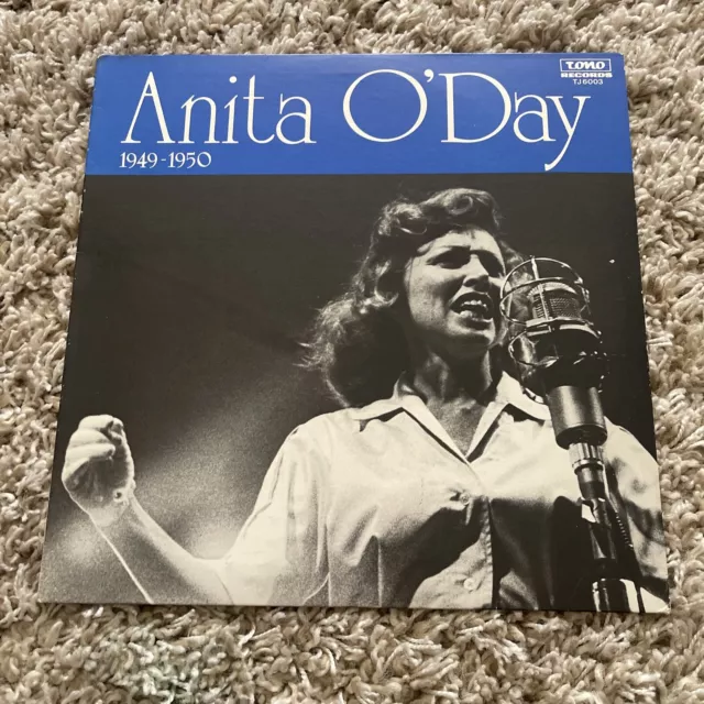 ANITA O'DAY 1949-1950 TONO LP female jazz vocal vinyl record