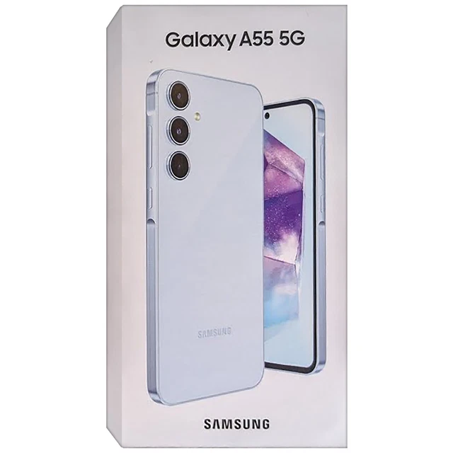 SAMSUNG GALAXY A55 5G Awesome Iceblue 256GB + 8GB DualSIM Unlocked