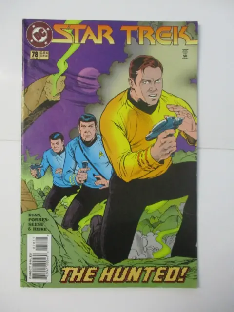 Star Trek #78 December 1995 F/Vf (1989 Dc Comics Series) Ryan Forbes Seese Heike