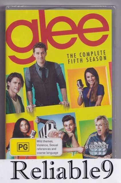 GLEE COMPLETE FIFTH season 6DVD+Special features Sealed Region 4 - 2014 Fox  AUS $14.95 - PicClick AU