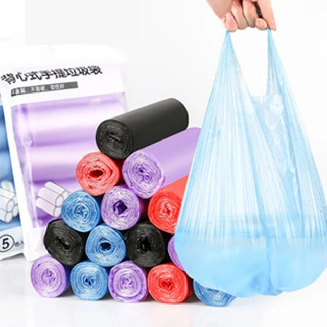 Pochette Garbage Sac Trash 45 45cm Jetable Ménage Mini Petit en Plastique