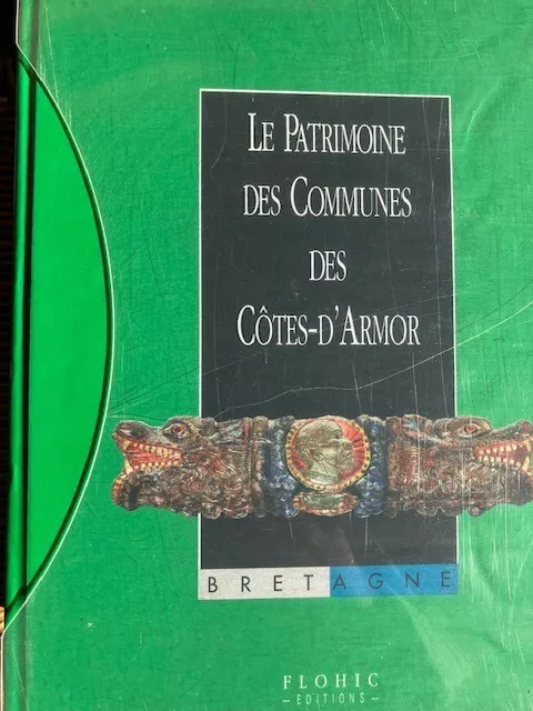 livres le patrimoine des communes de cotes d'Armor complet 2 tomes