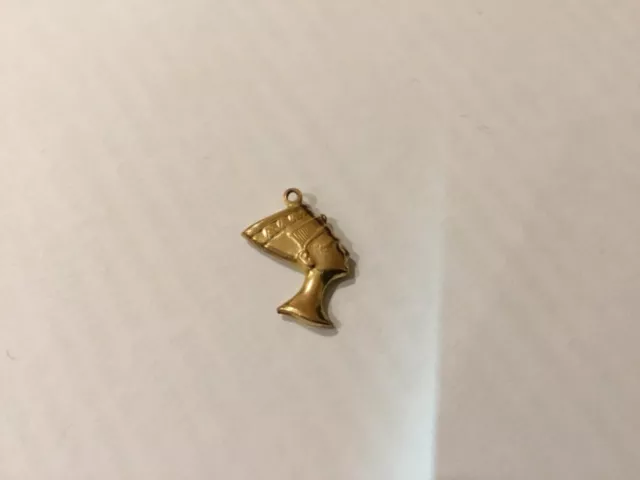 9ct Queen Nefertiti Pendant