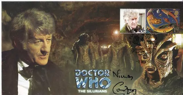 Dr Who - "The Silurians" Episode - Signed by NIC COURTNEY