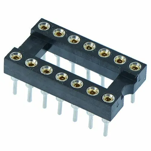 5 x 14 Pin DIP/DIL Turned pin IC Socket Connector 0.3" Pitch