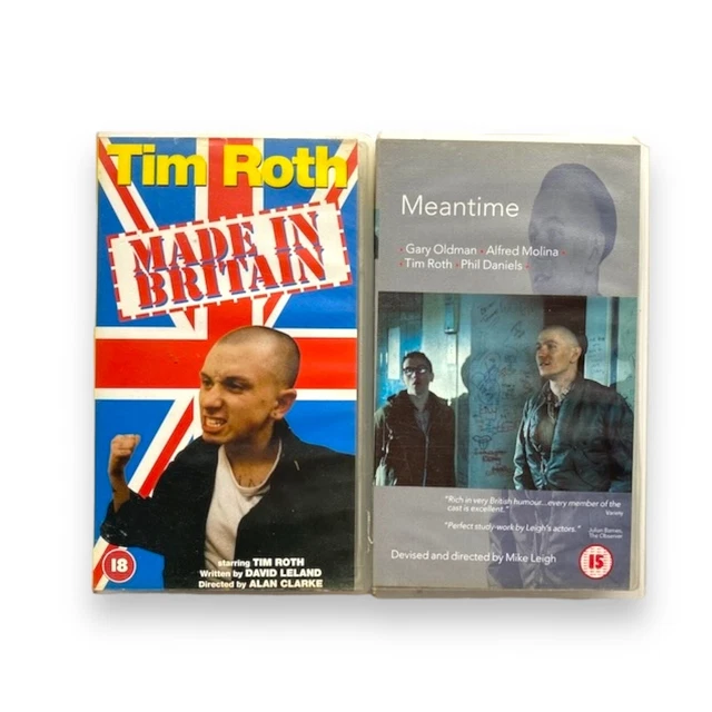 MEANTIME & MADE in Britain (VHS Bundle ) Tim Roth / Gary Oldman  