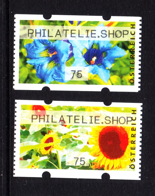 Österreich, postfr.**, 2011,  ATM,AWZ, "PHILATELIE.SHOP", Paar, Nominale je 75 C