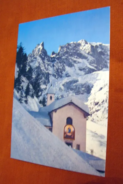 Vendo postcard post card CARTOLINA SANTUARIO N. D. DE GUERISON AOSTA COURMAYEUR