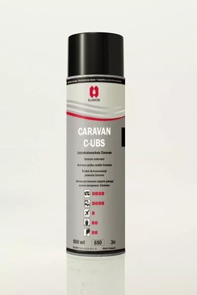 500ml Spraydose Elaskon Caravan-Unterbodenschutz - Bitumenbasis C-UBS