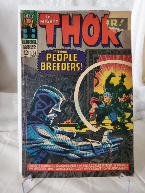 Marvel Comics Group #134 The Mighty Thor The People Breeder (B1)