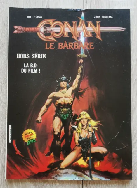 Conan 2Eme Serie ** Hs La Bd Du Film  ** 1982 Artima Color Marvel Geant Thomas