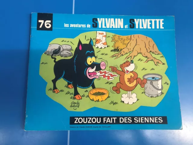 Sylvain  Et Sylvette  / Numeros  76 / Zouzou Fait Des Siennes ! 1975