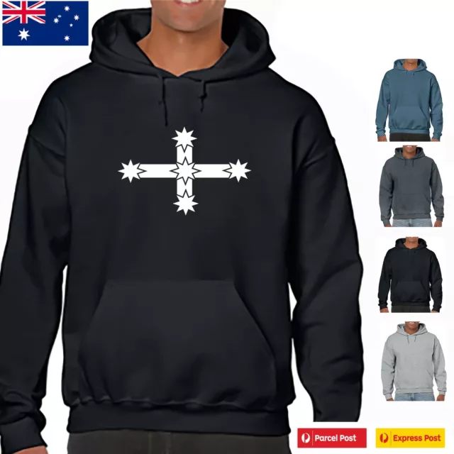 Eureka Flag Hoodie stockade Aussie Rebellion  Funny Hoodies slogan Men's Unisex