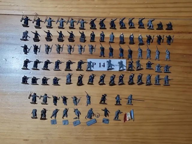 P14. Airfix. First World War French Infantry. 1/72 Scale. Large Lot